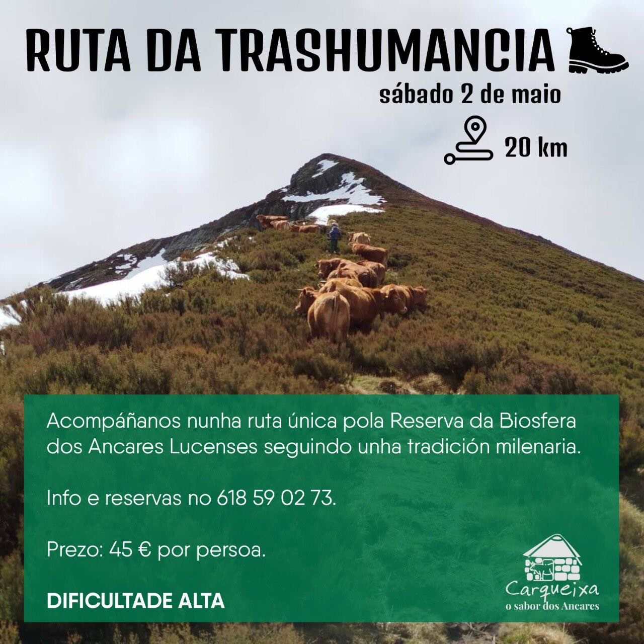 Ruta da Transhumancia Piornedo A Carqueixa