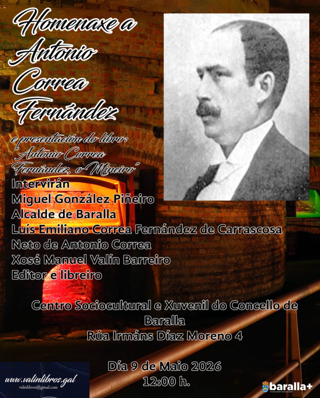 homenaxe antonio correa