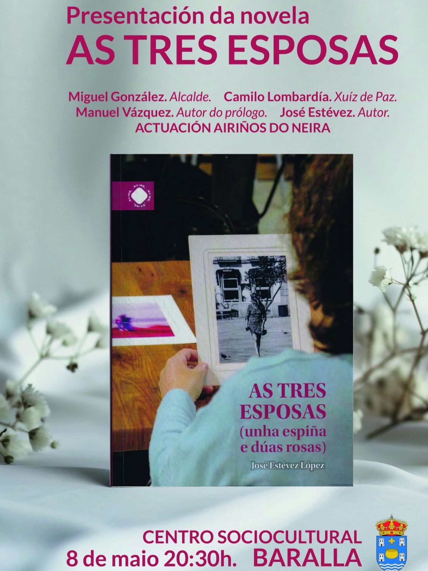 presentación novela as tres esposas