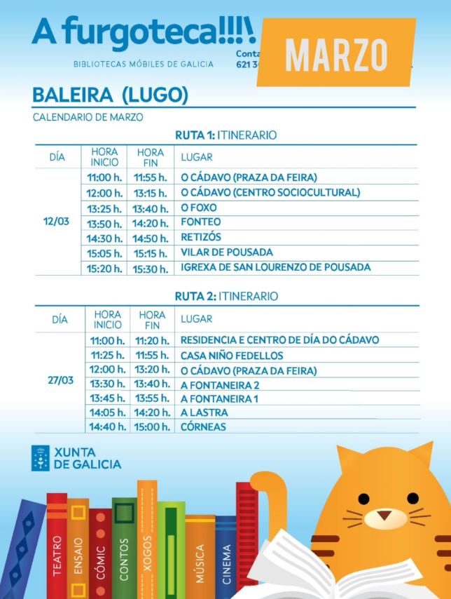 Furgoteca en Baleira