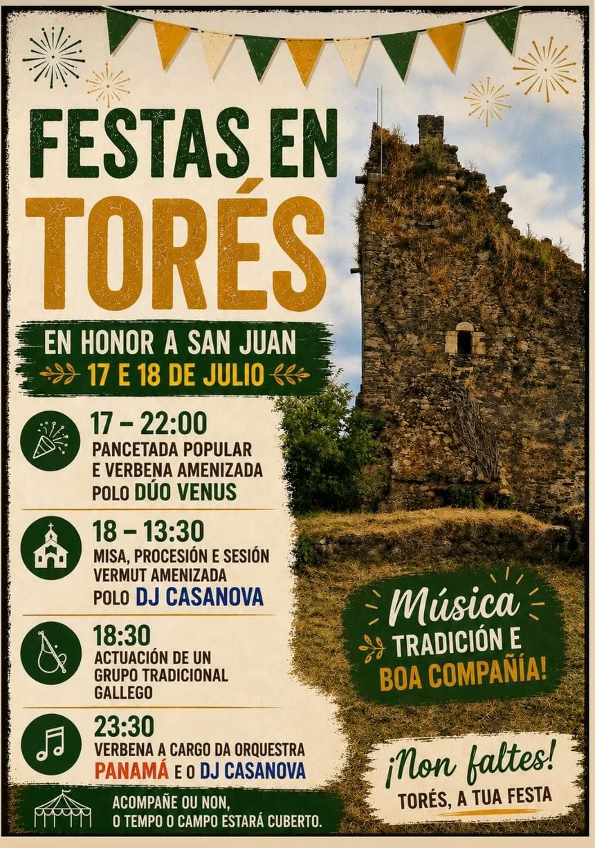 Festas en Torés - As Nogais
