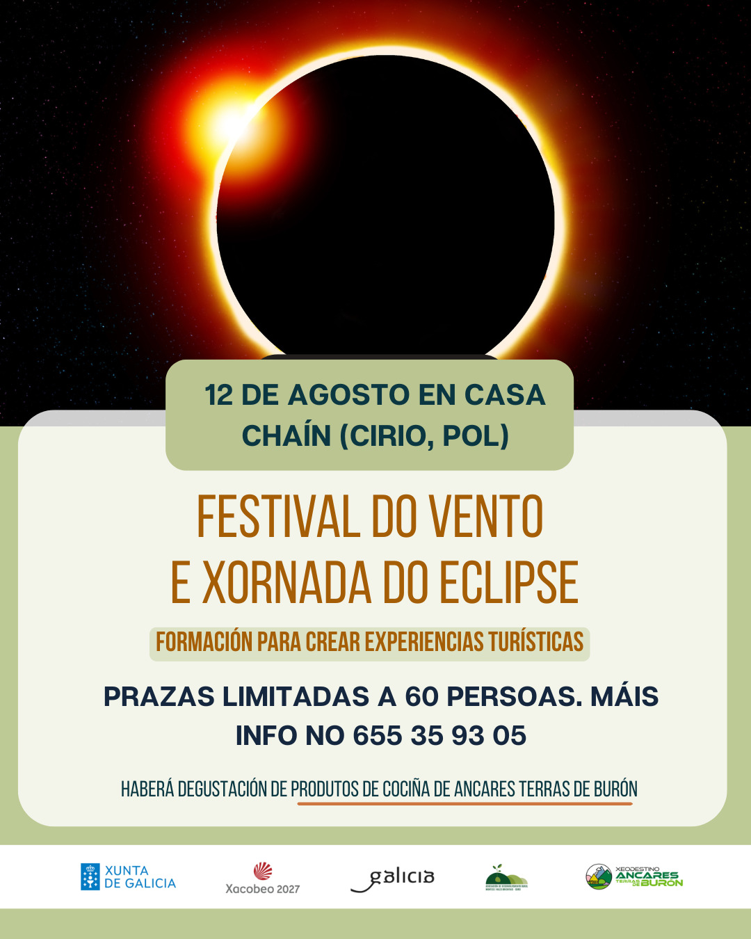 Festival do vento e xornada eclipse