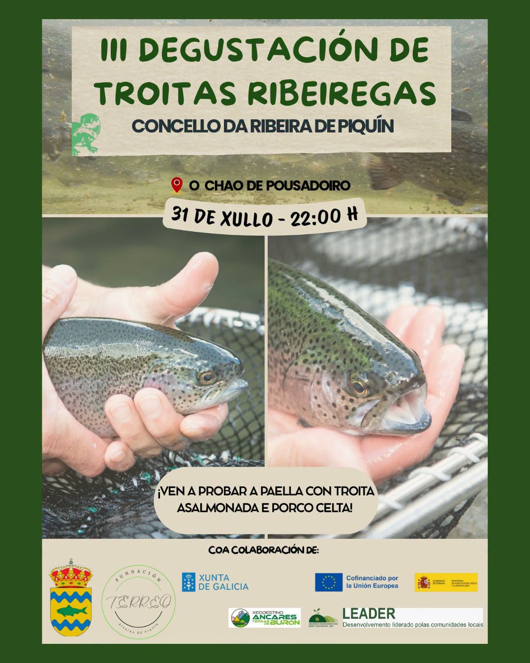 III degustación de troitas_Ribeira_Piquín