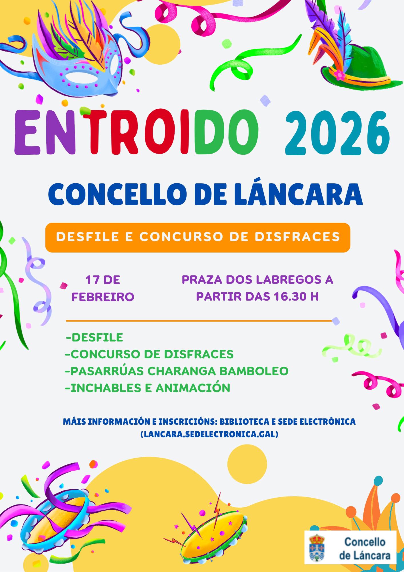 Entroido en Láncara 2026