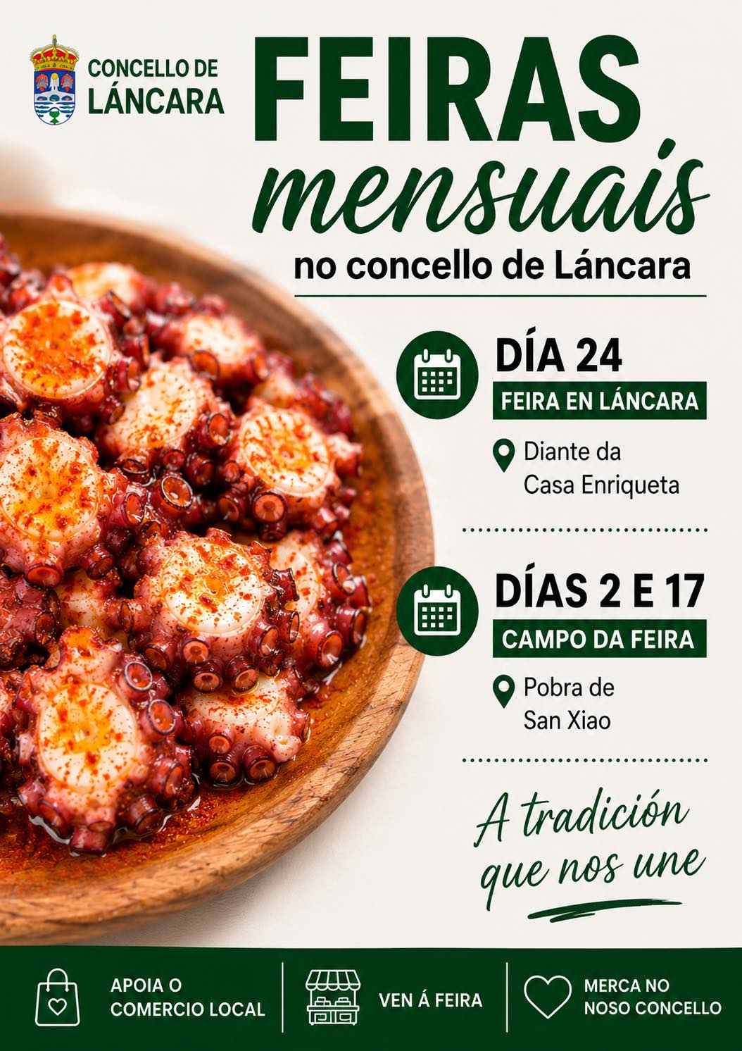Feiras en Láncara de maio