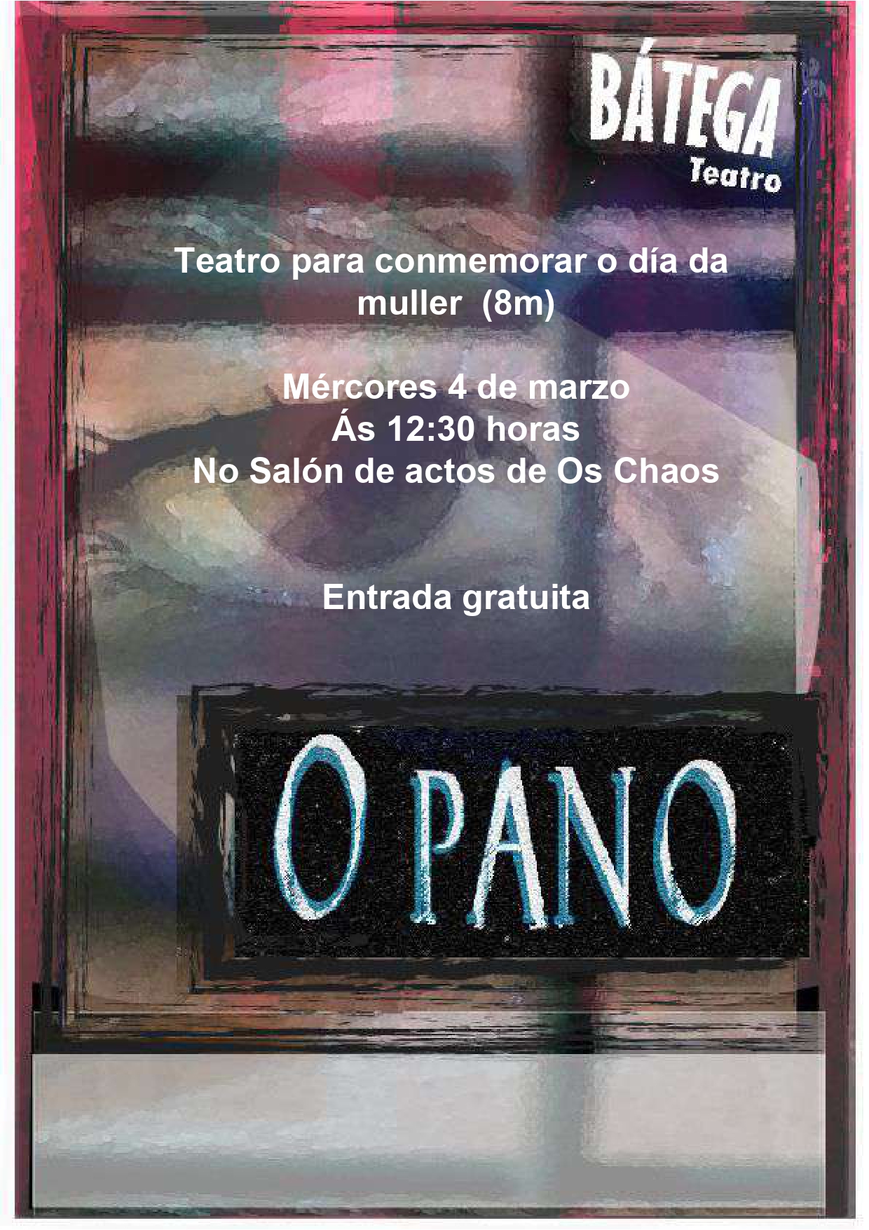 Obra de teatro - O pano