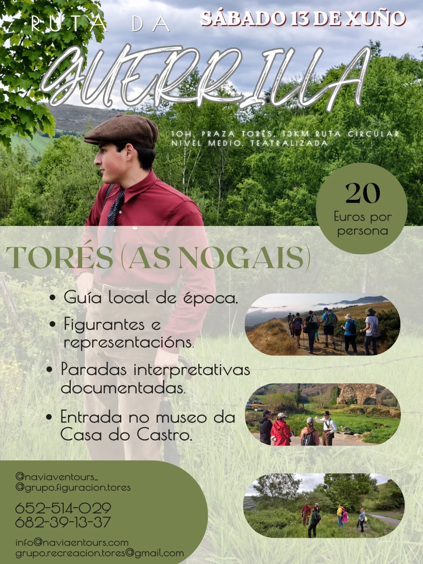 Ruta da Guerrilla - Torés As Nogais